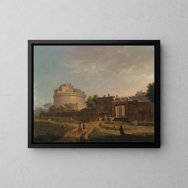 Château Saint-Ange, Roma - John Inigo Richards — quadro incorniciato alla parete