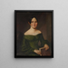 Ritratto di Mme Benjamin Conklin - John Insco Williams — quadro incorniciato alla parete