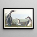 Plongeon à gorge noire - John James Audubon — quadro incorniciato alla parete
