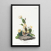 Bruant des prés - John James Audubon — quadro incorniciato alla parete