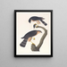 Faucon a pelle affilata - John James Audubon — quadro incorniciato alla parete