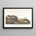 Alouette hausse-col - John James Audubon — quadro incorniciato alla parete