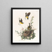 Paruline polyglotte - John James Audubon — quadro incorniciato alla parete