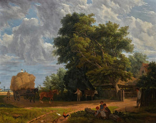 Le Chariot de foin - John James Chalon — vista dell’opera