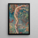Automne dispersant des feuilles - John La Farge — quadro incorniciato alla parete