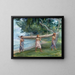 Filles portant un canoë à Vaiala, Samoa - John La Farge — quadro incorniciato alla parete