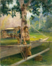 Ritratto di Faase le Taupo o Vergine ufficiale della baia di Fagaloa e sua Duenna Samoa - John La Farge — vista dell’opera