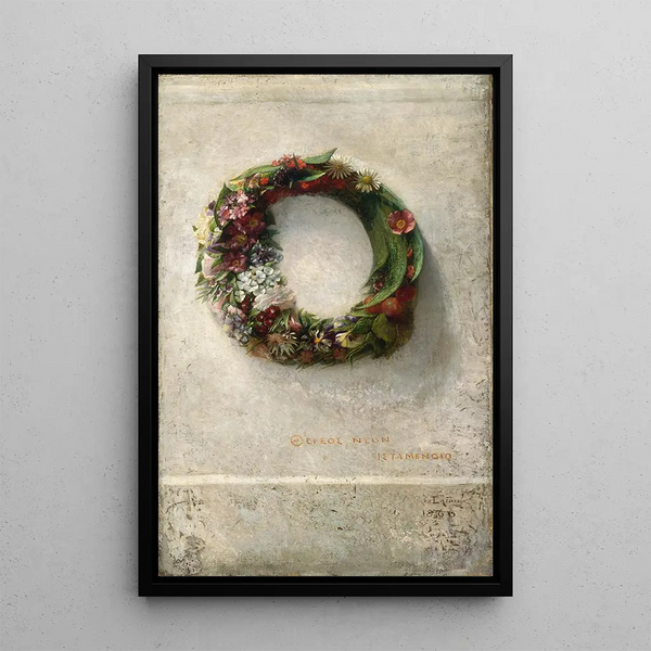 John La Farge - Wreath of Flowers.webp