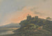 Paesaggio serale con un castello in rovina - John Laporte — vista dell’opera