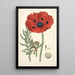 Collectanea botanica Pl23 - John Lindley — quadro incorniciato alla parete