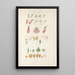 Digitalium monographia Pl01 - John Lindley — quadro incorniciato alla parete