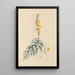 Digitalium monographia Pl26 - John Lindley — quadro incorniciato alla parete