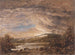 Un paesaggio fluviale - John Linnell — vista dell’opera