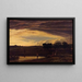 Tempête del sera che si dissolve - John Linnell — quadro incorniciato alla parete