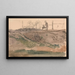 Figures sur une berge Kensington Gravel Pits - John Linnell — quadro incorniciato alla parete