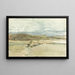Paesaggio a nord del Galles - John Linnell — quadro incorniciato alla parete