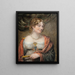 Ritratto di Anne Law nata Towry, prima dama di Ellenborough - John Linnell — quadro incorniciato alla parete