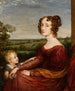 Ritratto di Mme William Wilberforce e del suo bambino - John Linnell — vista dell’opera