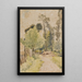 Studio di alberi a Bayswater Londra - John Linnell — quadro incorniciato alla parete