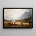 Le Nuage - John Linnell — quadro incorniciato alla parete