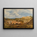 Les Fosses de Gravelle de Kensington - John Linnell — quadro incorniciato alla parete