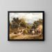 Il ruscello - John Linnell — quadro incorniciato alla parete