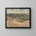Vista dei giardini di Kensington, Londra - John Linnell — quadro incorniciato alla parete