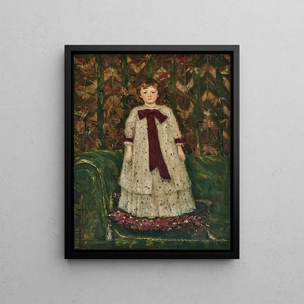 John Macallan Swan - Portrait of Miss Elfrida Marjorie Eden later Countess of Warwick 1887 1943 as a child.webp