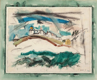 Phare di Stonington, Maine - John Marin — vista dell’opera