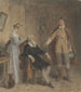 Le roi Lear e Cordélia - John Massey Wright — vista dell’opera