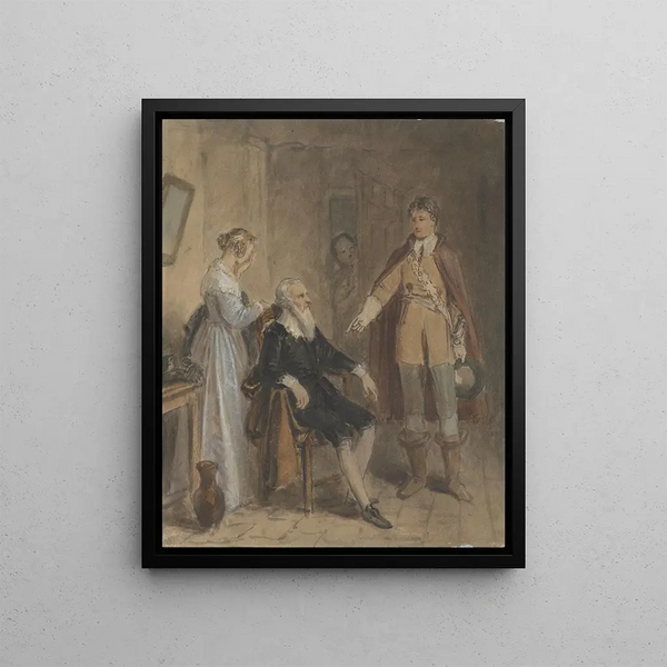 John Massey Wright - King Lear and Cordelia.webp