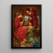 Au temps des jours dorés - John Melhuish Strudwick — quadro incorniciato alla parete