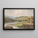 Cap Horn, fiume Columbia - John Mix Stanley — quadro incorniciato alla parete