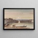 Dalles del monte Columbia, vista verso ovest - John Mix Stanley — quadro incorniciato alla parete