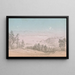 Lac Flathead verso sud - John Mix Stanley — quadro incorniciato alla parete