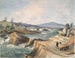Chutes Kettle, fiume Columbia - John Mix Stanley — vista dell’opera