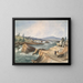 Chutes Kettle, fiume Columbia - John Mix Stanley — quadro incorniciato alla parete