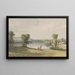 Lago del Tuono - John Mix Stanley — quadro incorniciato alla parete