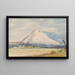 Mont Rainier visto da vicino di Steilacoom - John Mix Stanley — quadro incorniciato alla parete