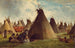 Campo indiano nella prateria - John Mix Stanley — vista dell’opera