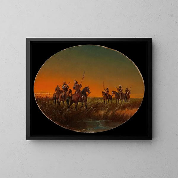 Le Défi - John Mix Stanley — quadro incorniciato alla parete