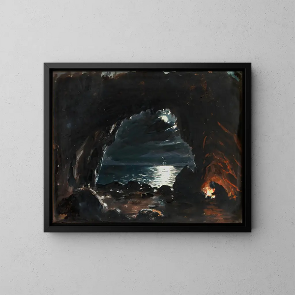Scène de grotte - John O'Brien Inman — quadro incorniciato alla parete