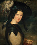 Ritratto della signora John O'Keefe, moglie dell'artista - John O'Keeffe — vista dell’opera