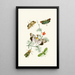 Le cabinet d'entomologie orientale Pl IV - John Obadiah Westwood — quadro incorniciato alla parete