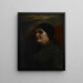 Tête d'étude, vieille femme - John Ottis Adams — quadro incorniciato alla parete