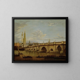 Vista sul ponte di Blackfriars - John Paul — quadro incorniciato alla parete