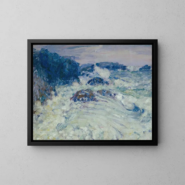 Mer agitée à Morestil - John Peter Russell — quadro incorniciato alla parete