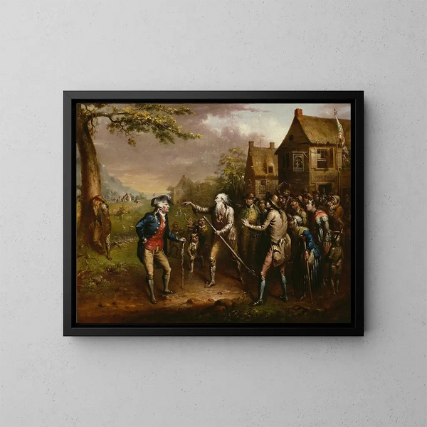 Rip Van Winkle - John Quidor — quadro incorniciato alla parete