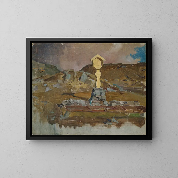 Tombeau de soldat - John Quincy Adams — quadro incorniciato alla parete