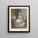 Una Donna Sposata - John Raphael Smith — quadro incorniciato alla parete
